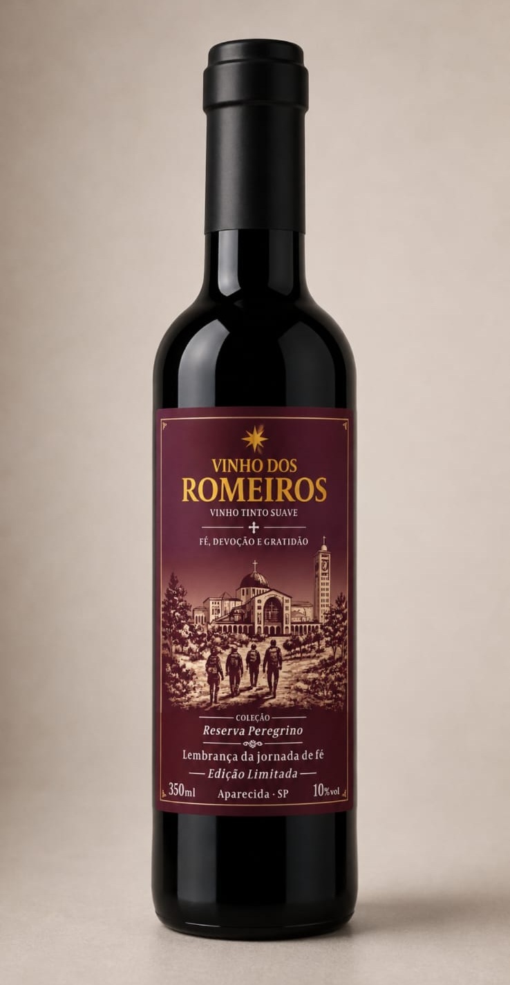 Garrafa Tinto Suave · 350ml — Vinho dos Romeiros