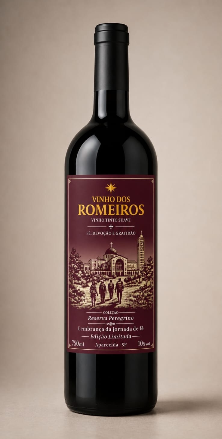 Garrafa Tinto Suave · 750ml — Vinho dos Romeiros