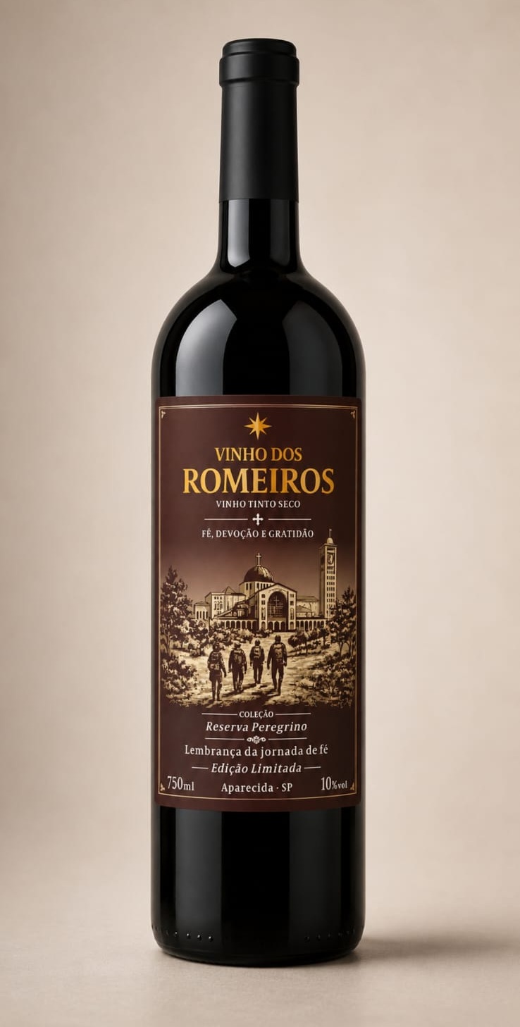 Garrafa Tinto Seco · 750ml — Vinho dos Romeiros